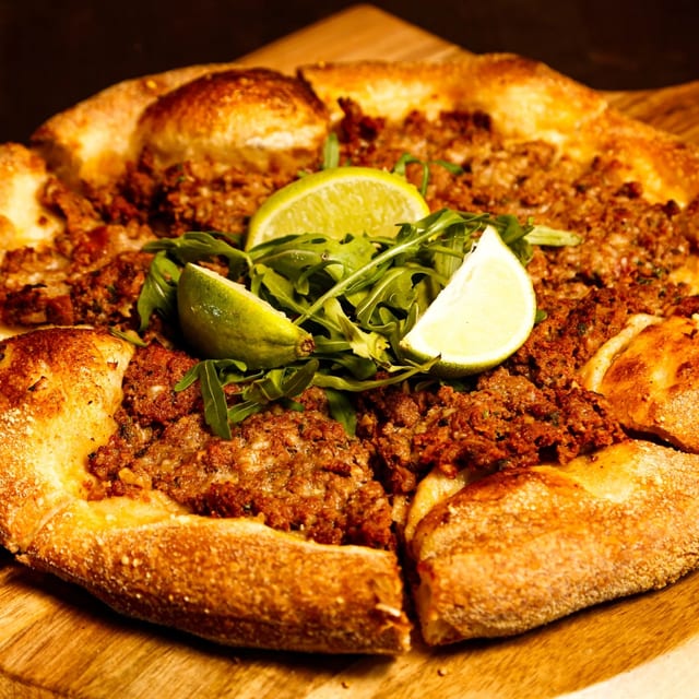 The Levant Pizza.