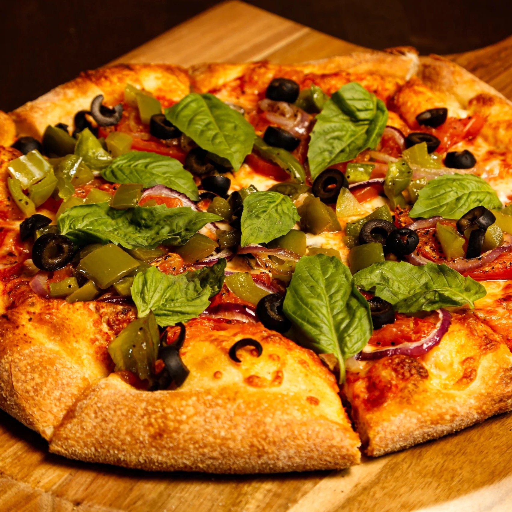 The Hanging Garden of Babylon Pizza.