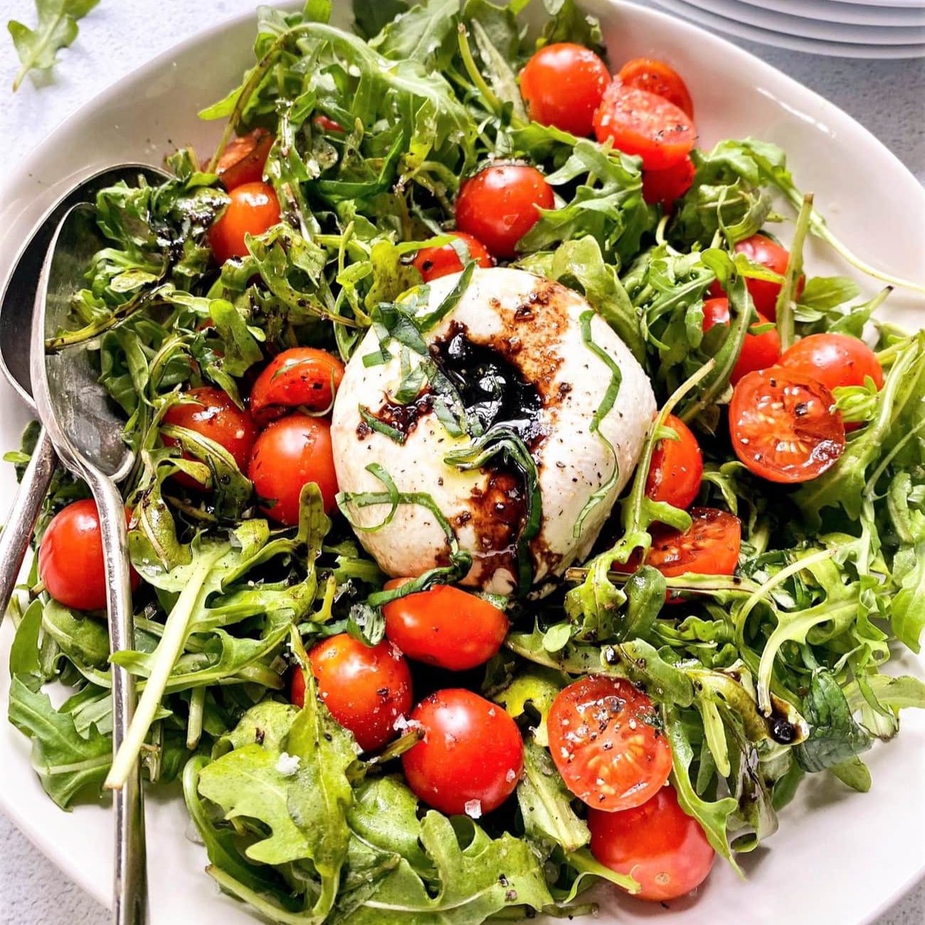 Arugula Burrata Salad.